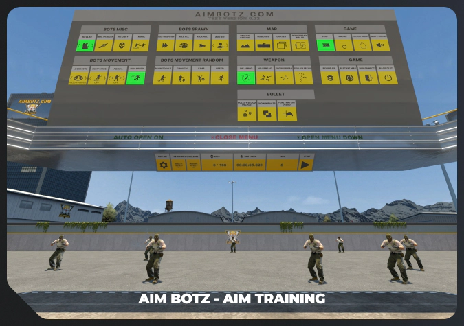 Aim Botz - Aim Training workshop map in cs2